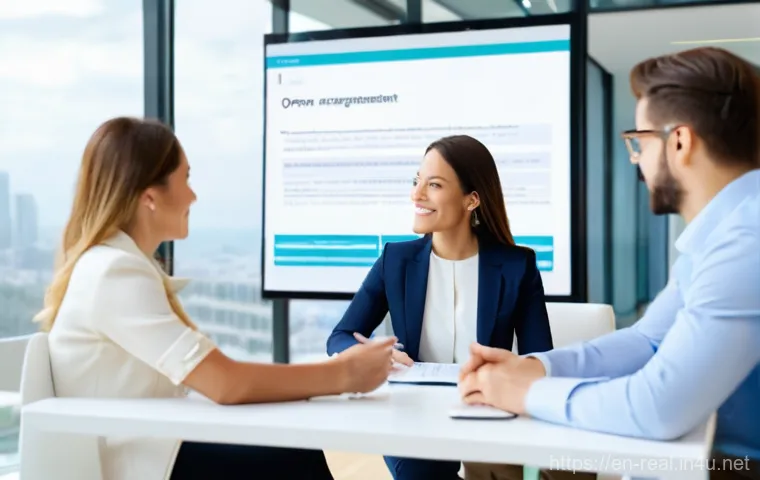 공인중개사 부동산 법률 관련 이슈 - **Prompt 1: Transparent Real Estate Partnership**
"A diverse group of professional real estate a...