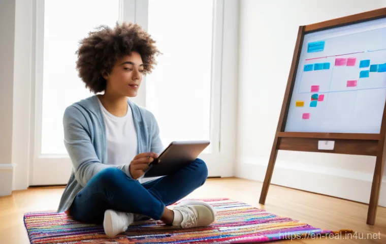공인중개사 시험 재수 성공 전략 - **Prompt:** A person, appearing to be in their late 20s to early 30s, sits at a clean, modern desk i... 공인중개사 시험 재수 성공 전략 - **Prompt:** A person, appearing to be in their late 20s to early 30s, sits at a clean, modern desk i...