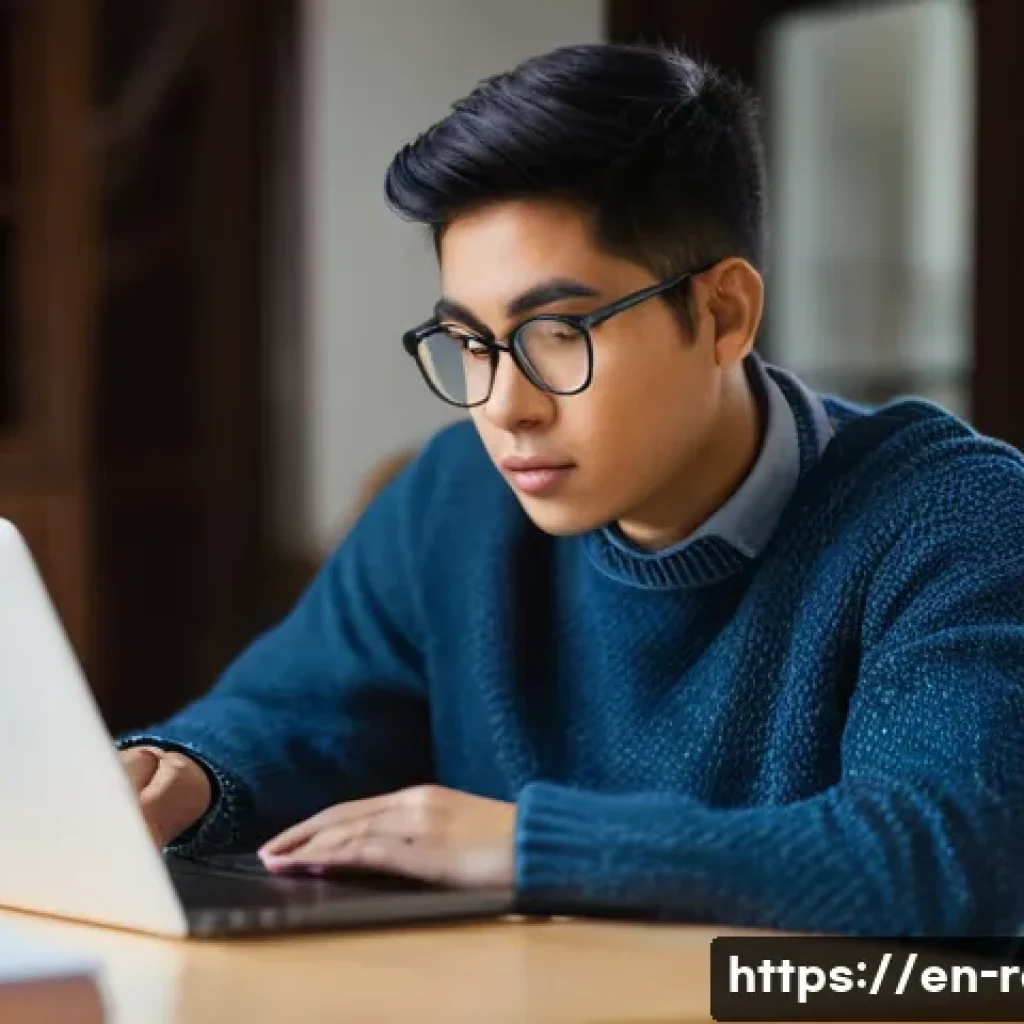 공인중개사 시험 대비 학습 자료 활용법 - **Prompt:** A young, diverse adult (gender-neutral) intensely focused on studying for a real estate ...