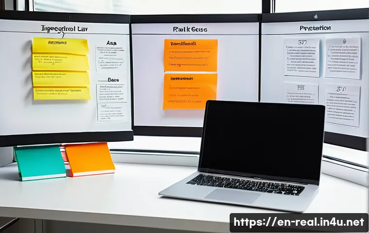 공인중개사 시험 준비와 관련된 자료 분석 방법 - A detailed and organized study desk scene featuring a large visual map or flowchart of real estate t...